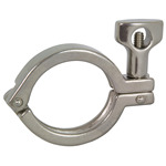 Single Pin Heavy Duty Clamp with Cross Hole Wing Nut